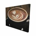 Fondo 16 x 20 in. Artistic Cappuccino-Print on Canvas FO2792001